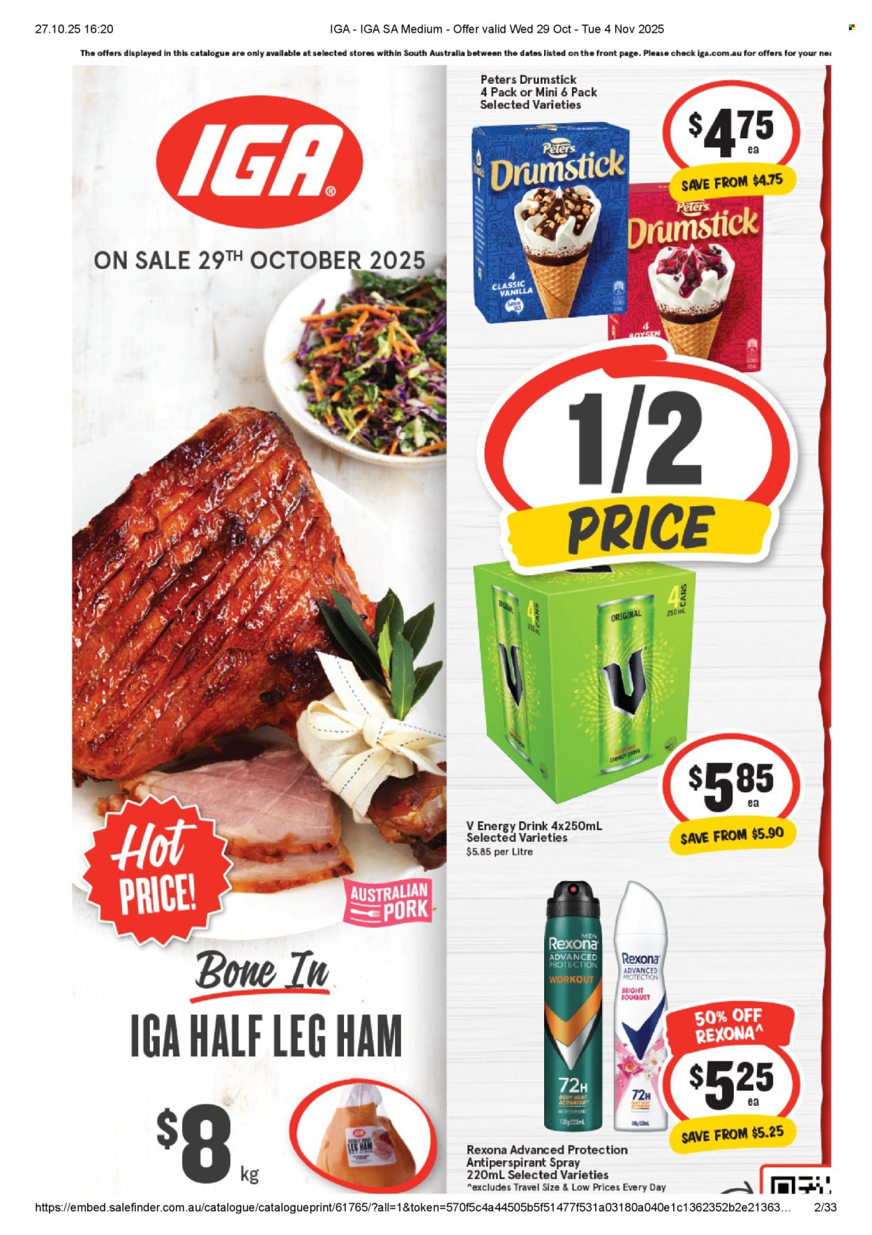 IGA catalogue - 29 Oct 2025 - 4 Nov 2025. Page 1