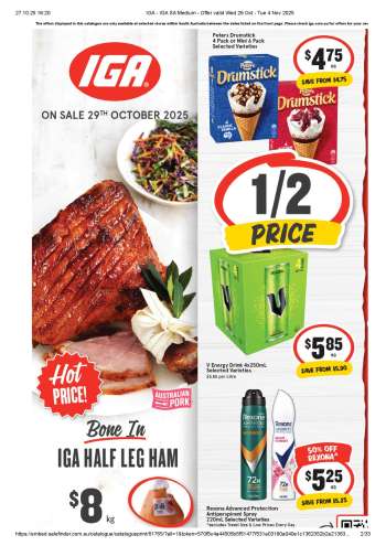 IGA Catalogue - 29 Oct 2025 - 4 Nov 2025.