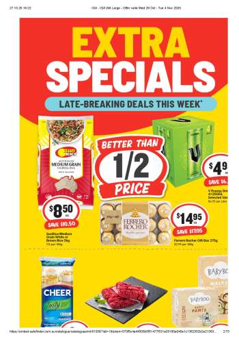 IGA Catalogue - 29 Oct 2025 - 4 Nov 2025.