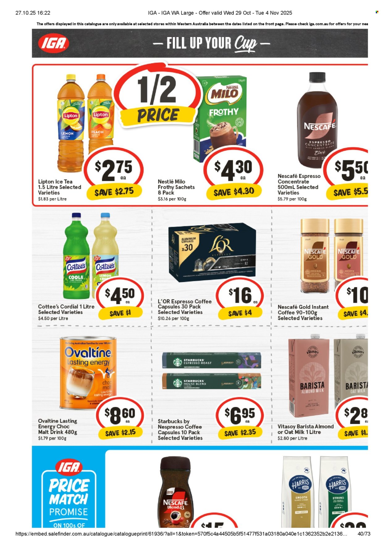 IGA catalogue - 29 Oct 2025 - 4 Nov 2025. Page 20