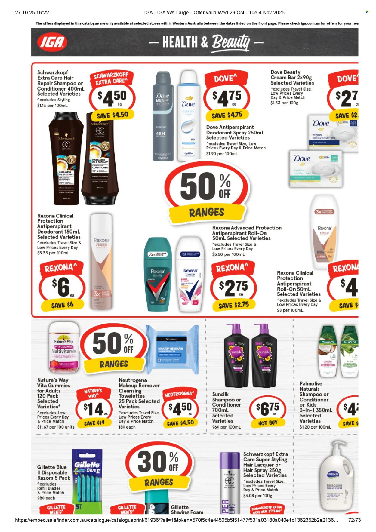 IGA catalogue - 29 Oct 2025 - 4 Nov 2025. Page 36
