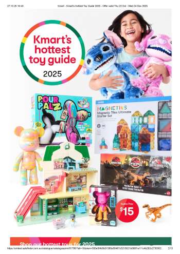 Kmart Catalogue - 23 Oct 2025 - 24 Dec 2025.