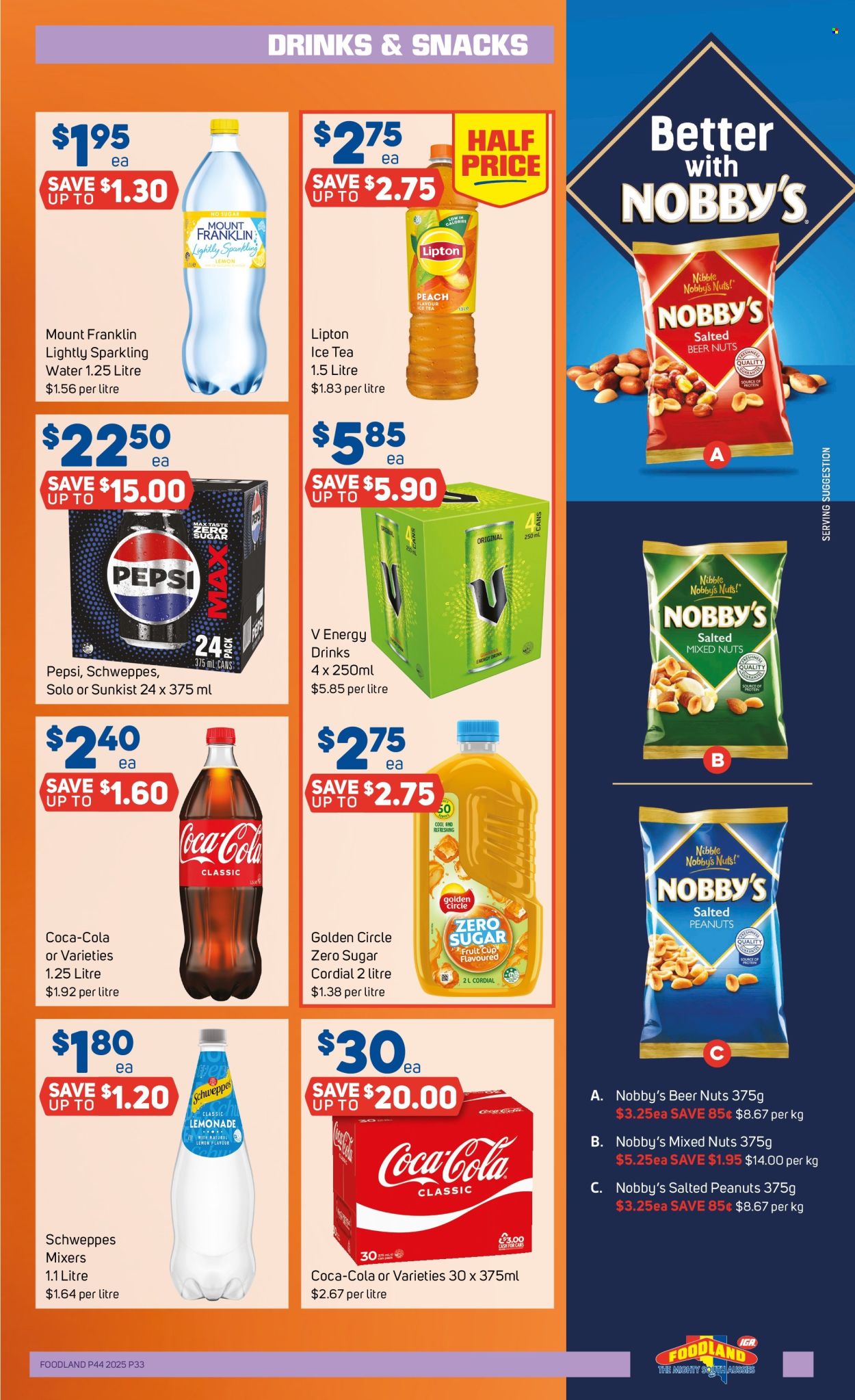 Foodland catalogue - 29 Oct 2025 - 4 Nov 2025. Page 33