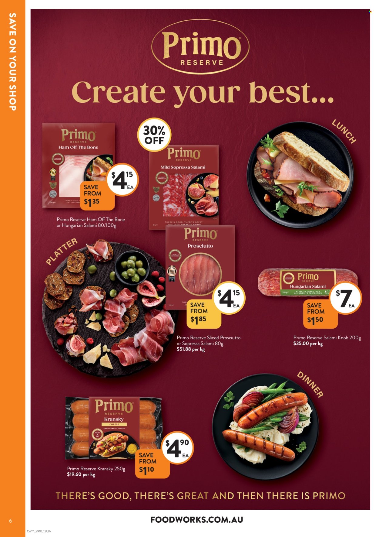 Foodworks catalogue - 29 Oct 2025 - 4 Nov 2025. Page 6