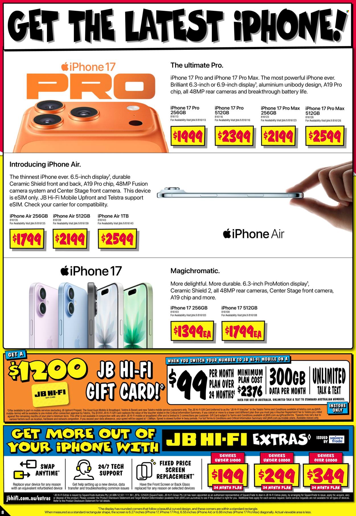 JB Hi-Fi catalogue - 30 Oct 2025 - 5 Nov 2025. Page 8