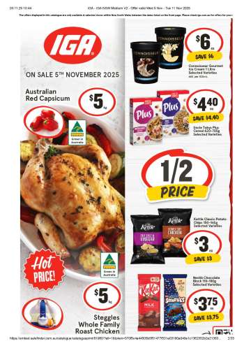 thumbnail - IGA catalogue