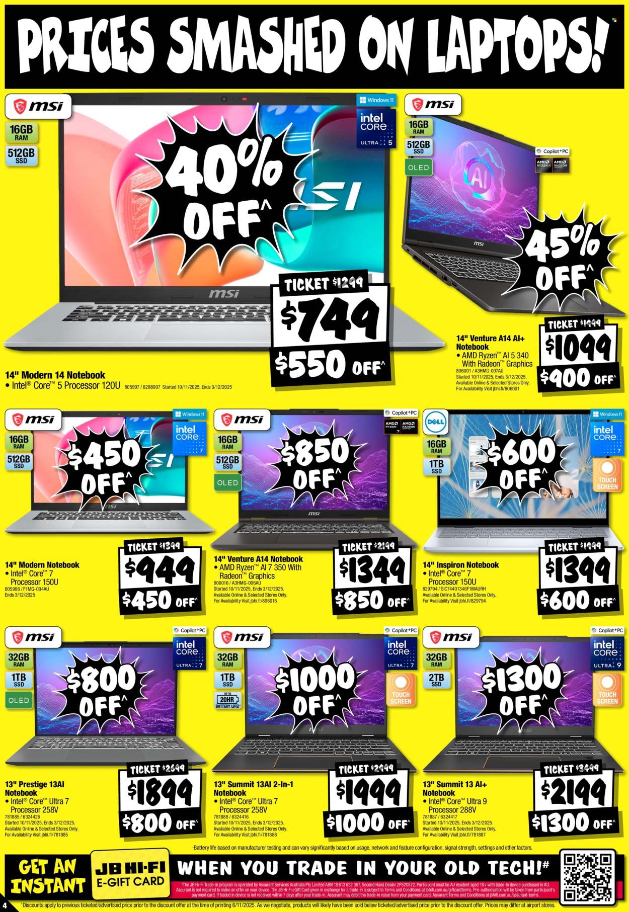 JB Hi-Fi catalogue - 13 Nov 2025 - 1 Dec 2025. Page 4