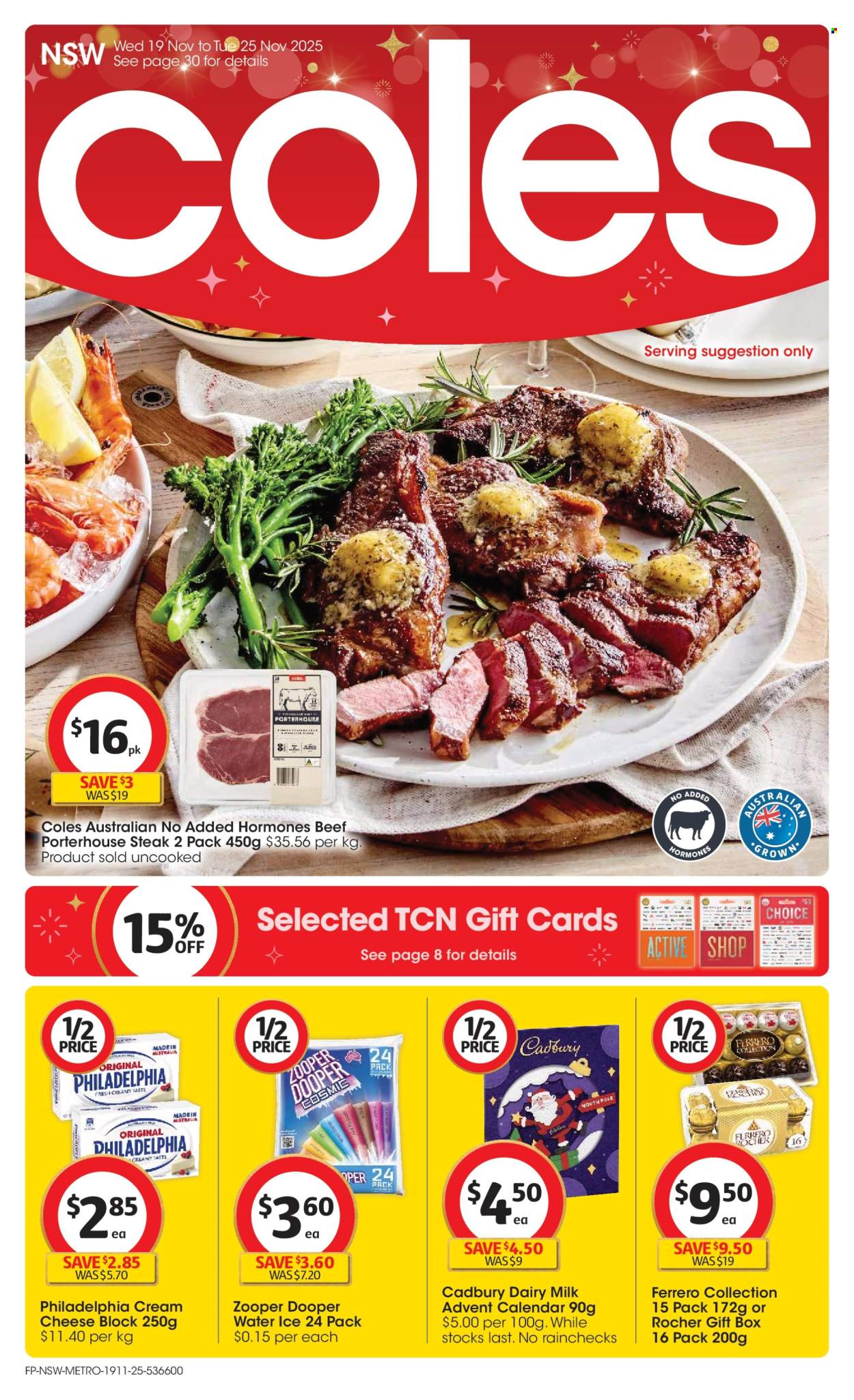 Coles catalogue - 19 Nov 2025 - 25 Nov 2025. Page 1