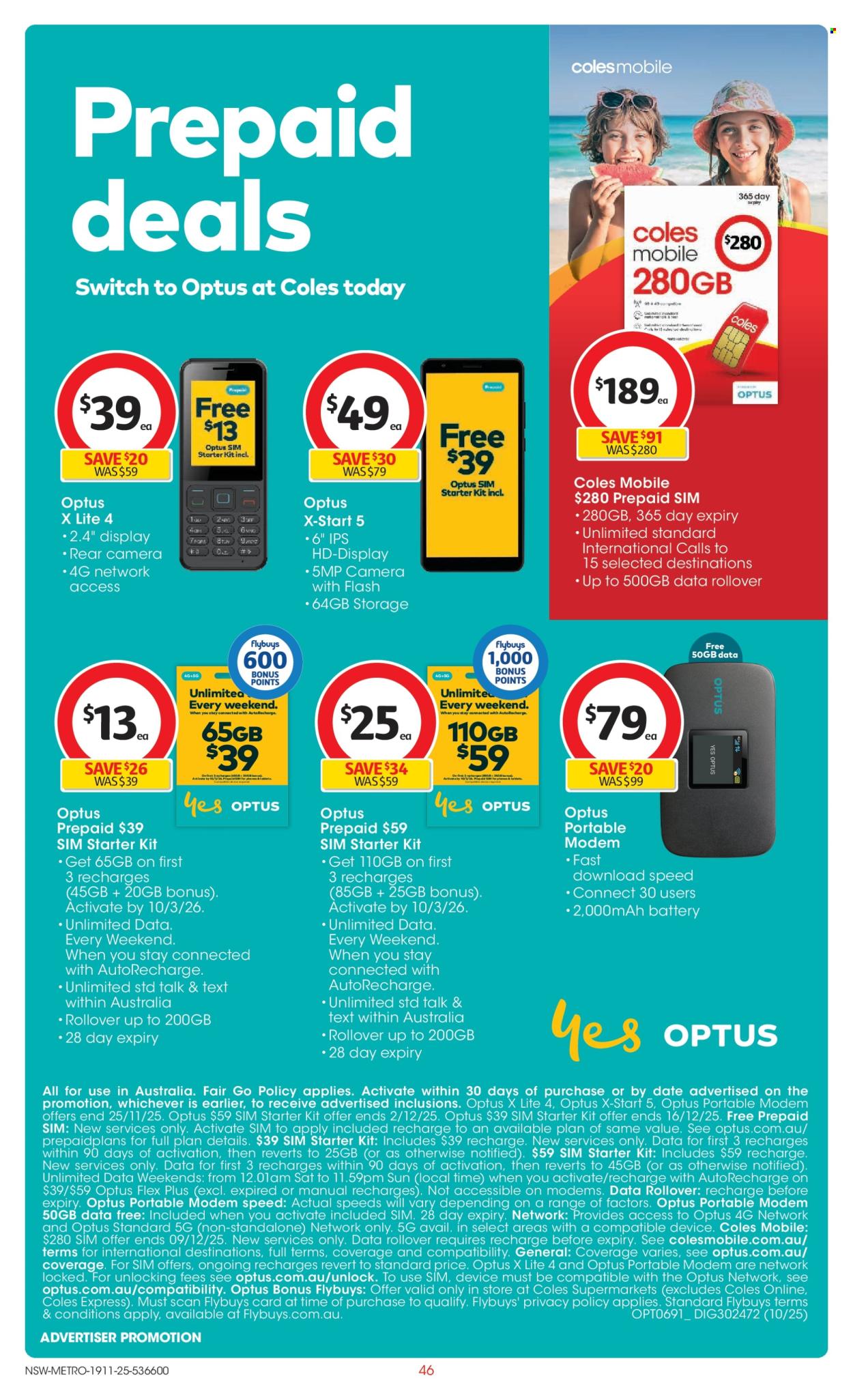 Coles catalogue - 19 Nov 2025 - 25 Nov 2025. Page 46