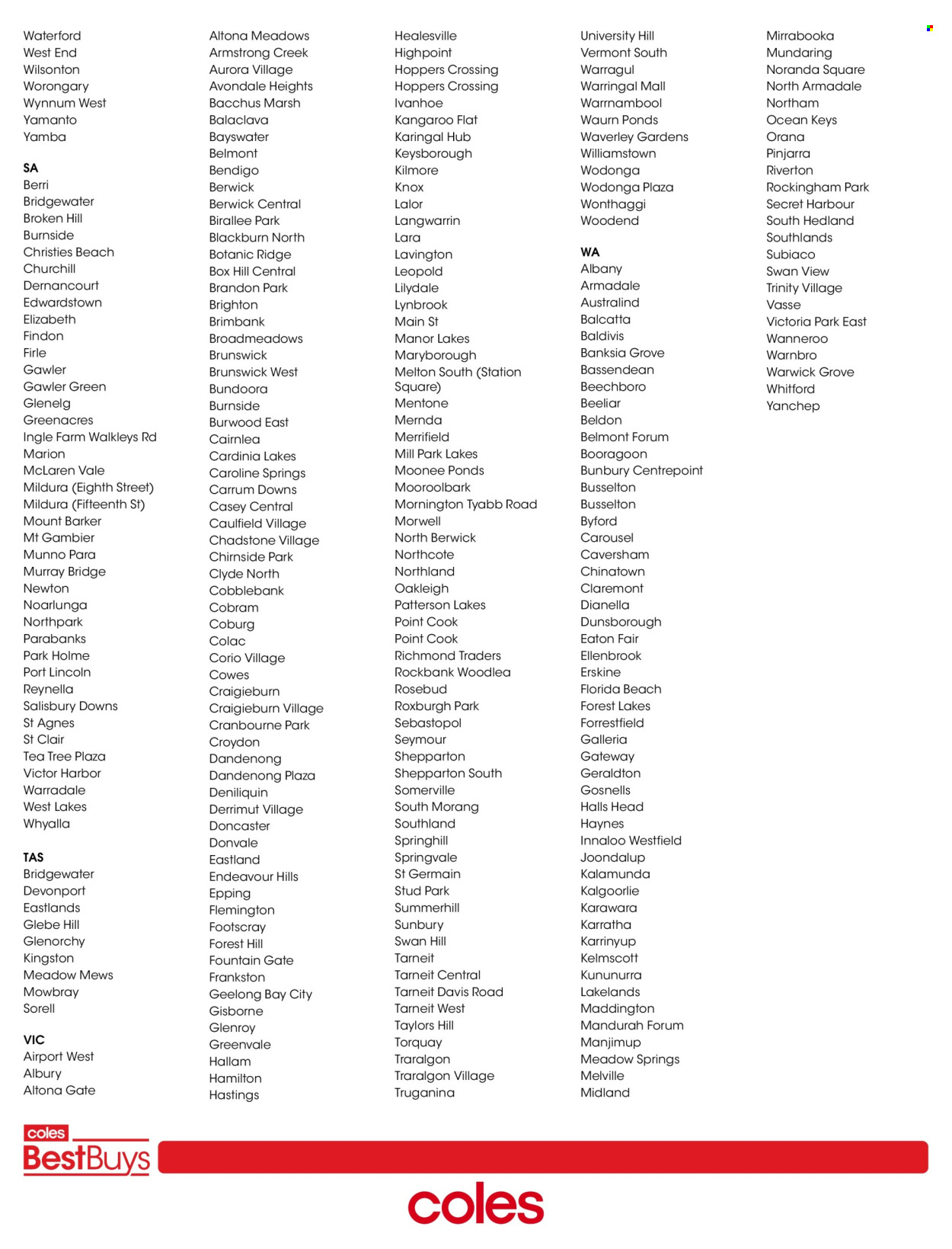 Coles catalogue - 21 Nov 2025 - 4 Dec 2025. Page 9