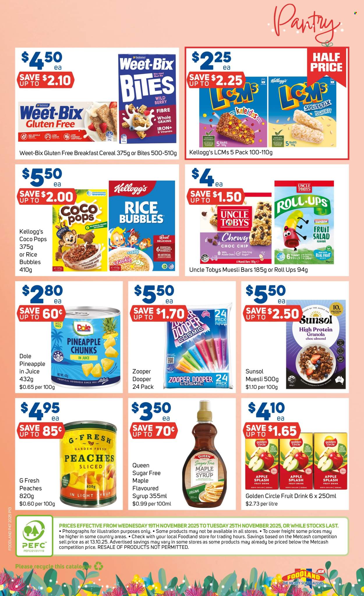 Foodland catalogue - 19 Nov 2025 - 25 Nov 2025. Page 13