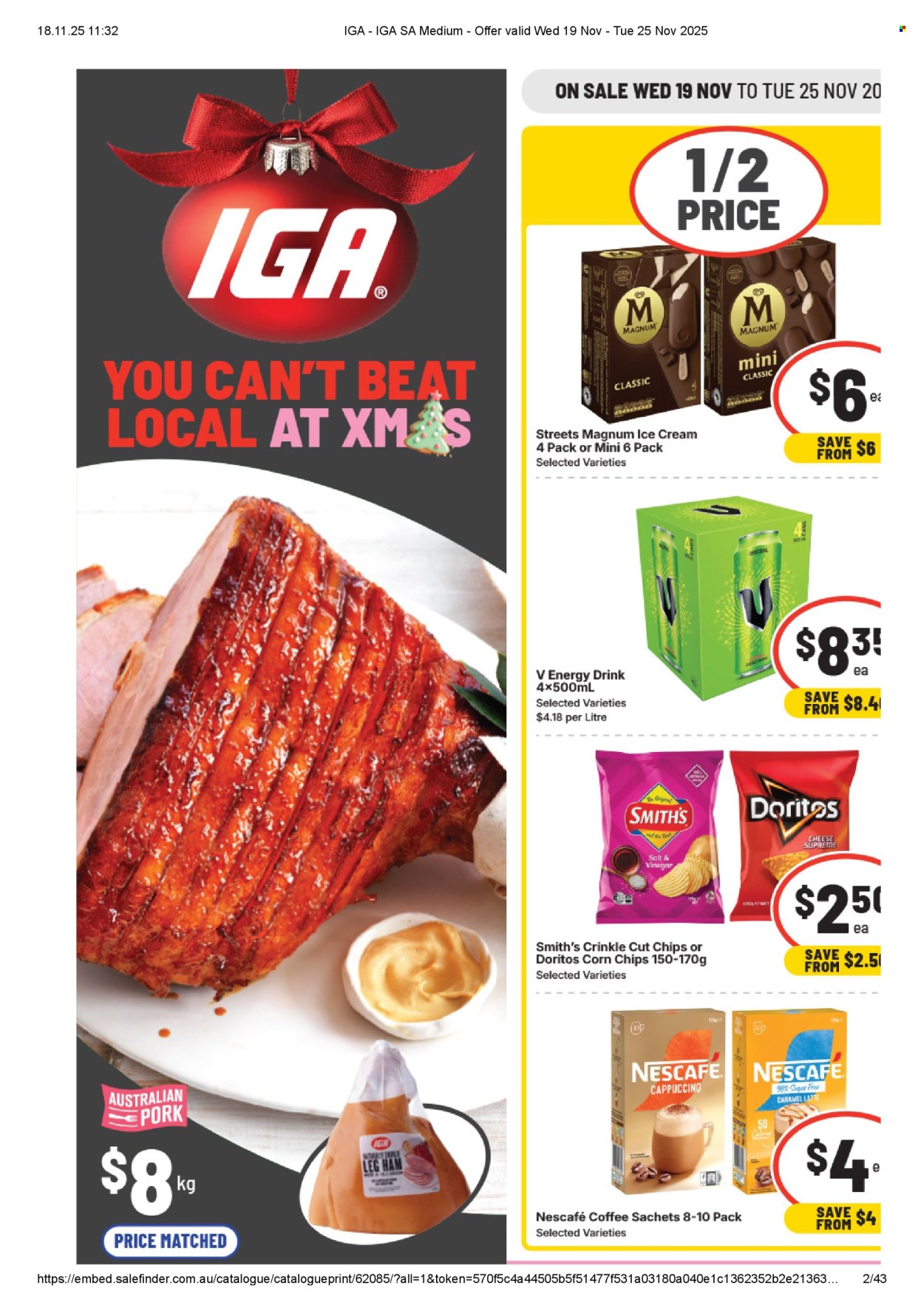 IGA catalogue - 19 Nov 2025 - 25 Nov 2025. Page 1