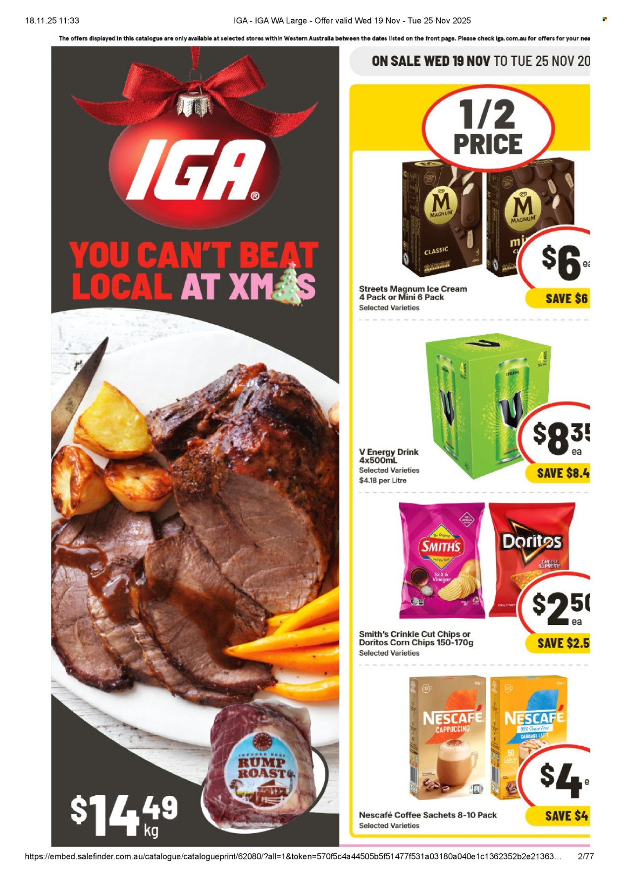 IGA catalogue - 19 Nov 2025 - 25 Nov 2025. Page 1