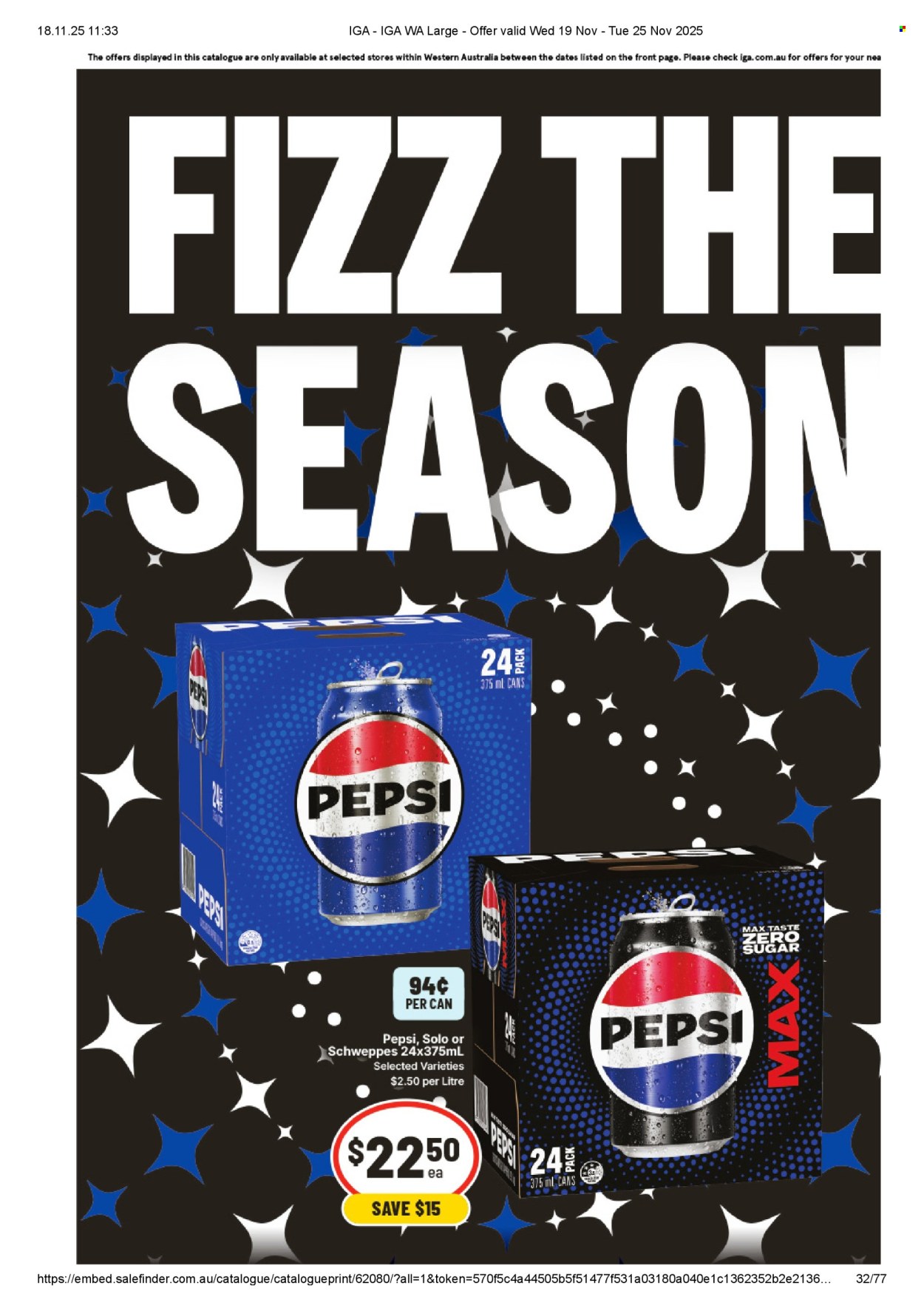 IGA catalogue - 19 Nov 2025 - 25 Nov 2025. Page 16