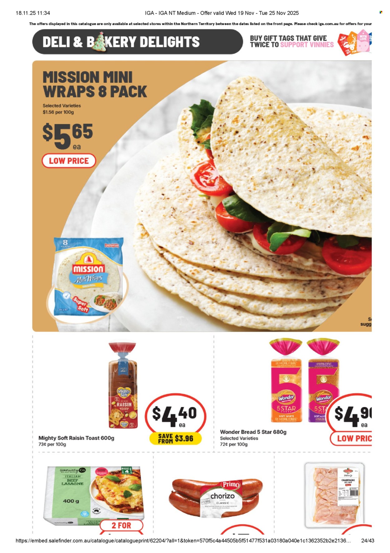 IGA catalogue - 19 Nov 2025 - 25 Nov 2025. Page 12