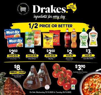 Drakes Catalogue - 19 Nov 2025 - 25 Nov 2025.