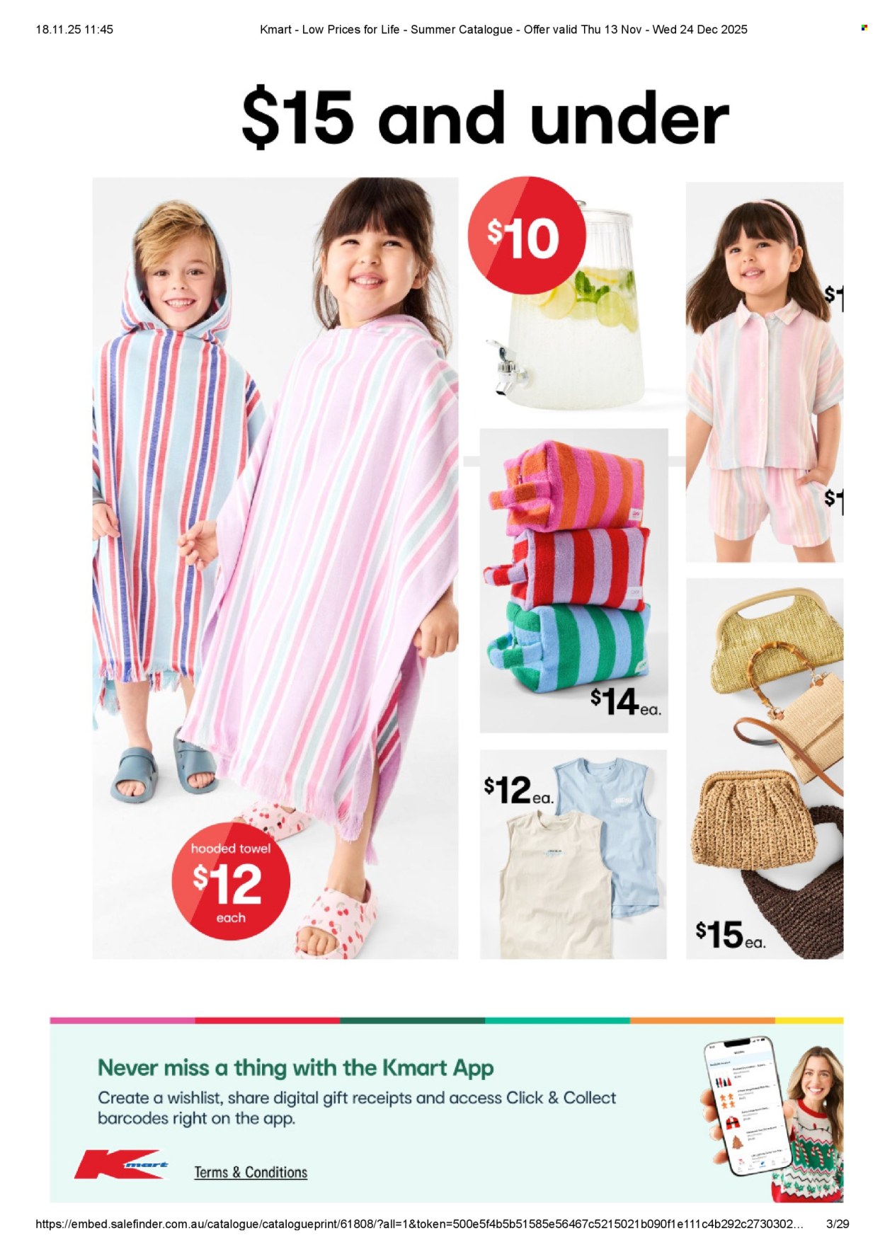 Kmart catalogue - 13 Nov 2025 - 24 Dec 2025. Page 3