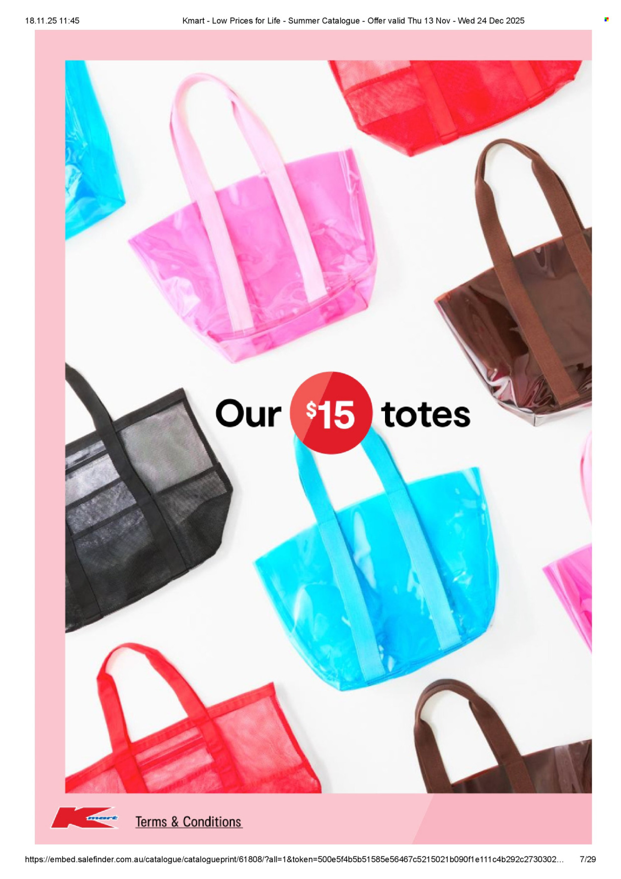 Kmart catalogue - 13 Nov 2025 - 24 Dec 2025. Page 7