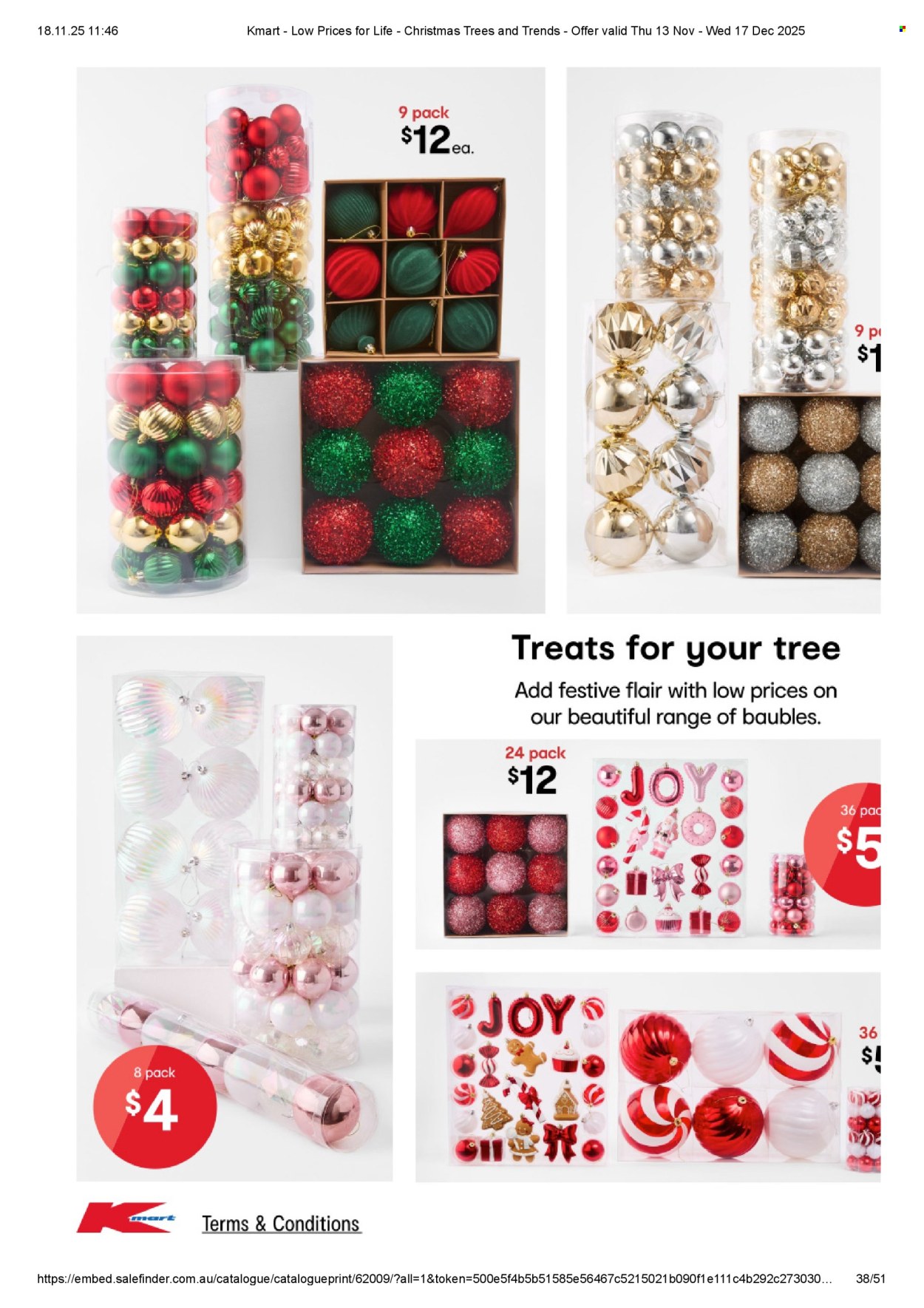 Kmart catalogue - 13 Nov 2025 - 17 Dec 2025. Page 38