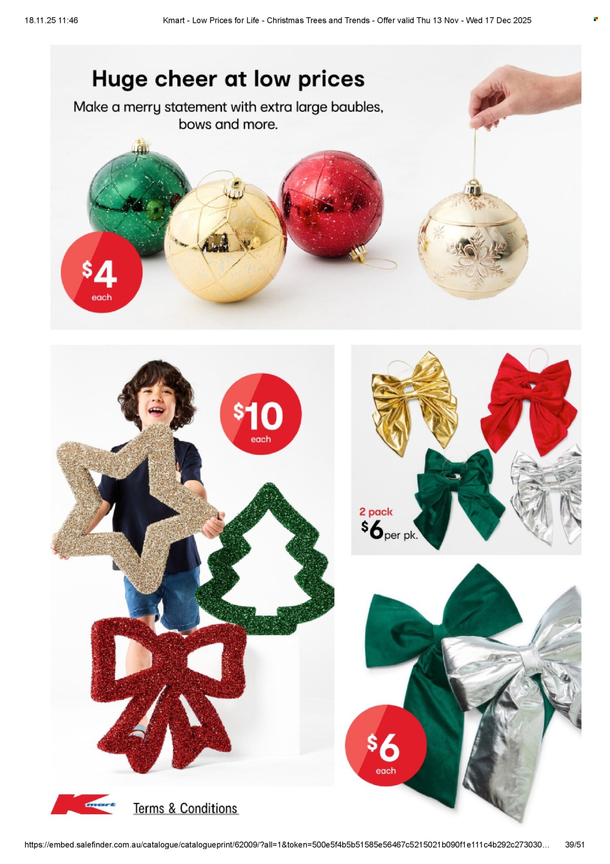 Kmart catalogue - 13 Nov 2025 - 17 Dec 2025. Page 39