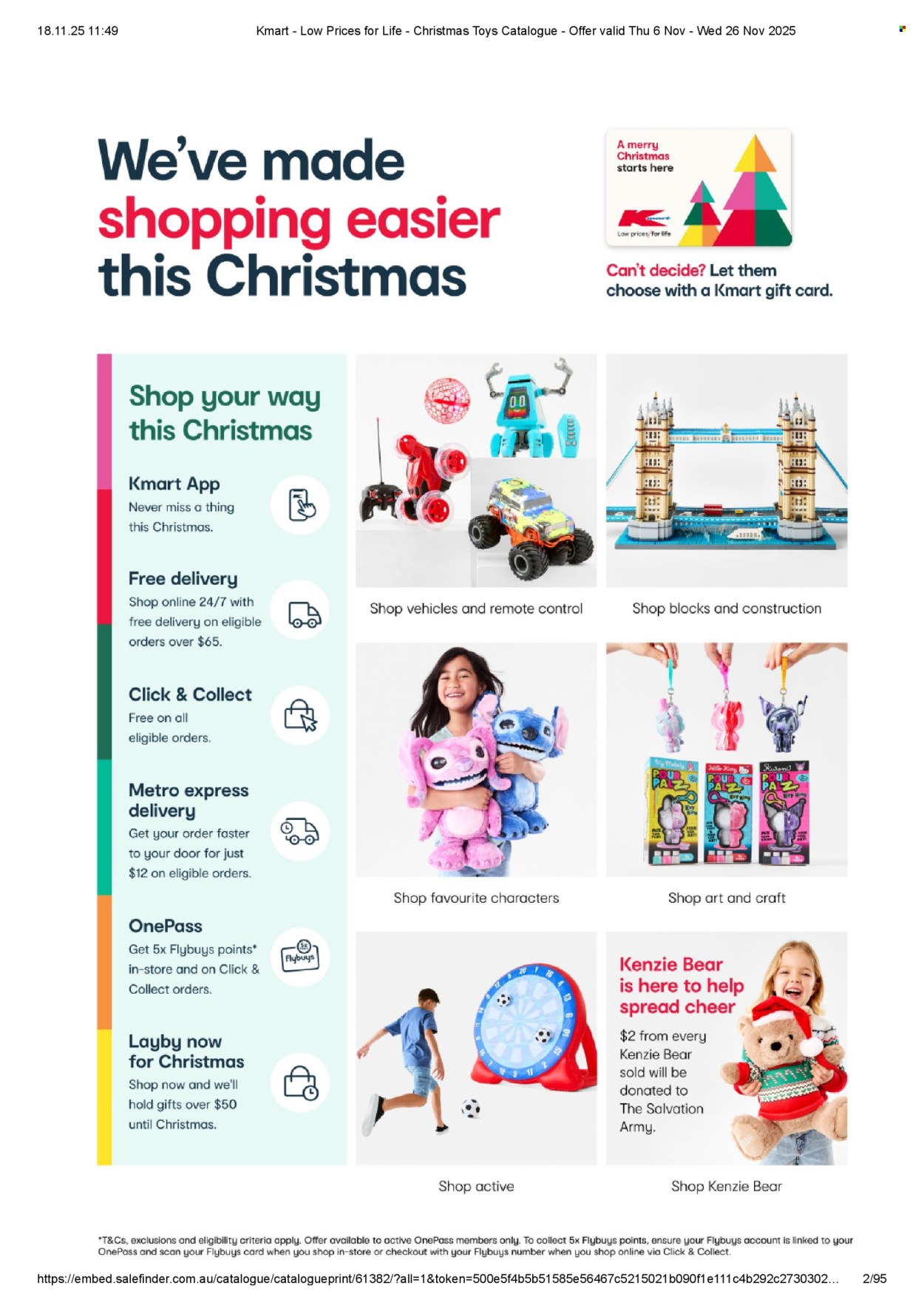 Kmart catalogue - 6 Nov 2025 - 26 Dec 2025. Page 1