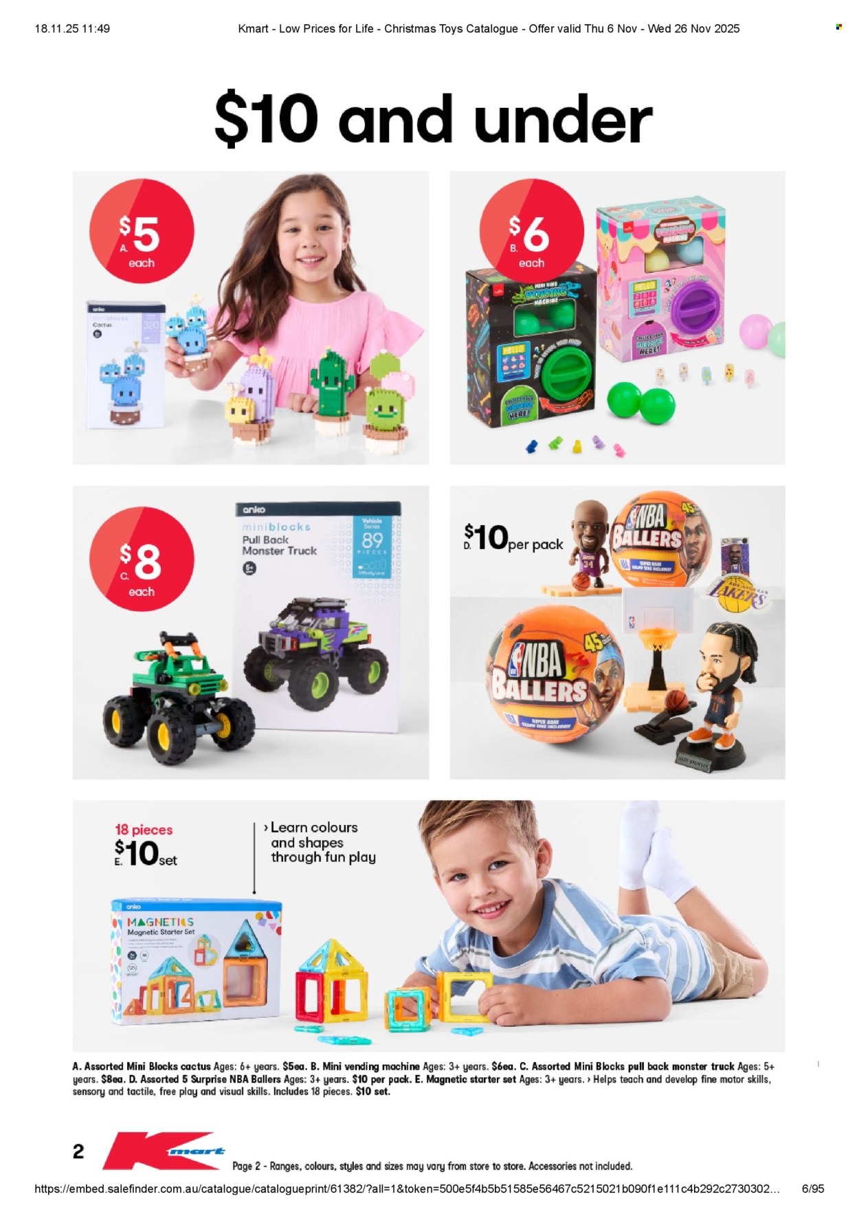 Kmart catalogue - 6 Nov 2025 - 26 Dec 2025. Page 3