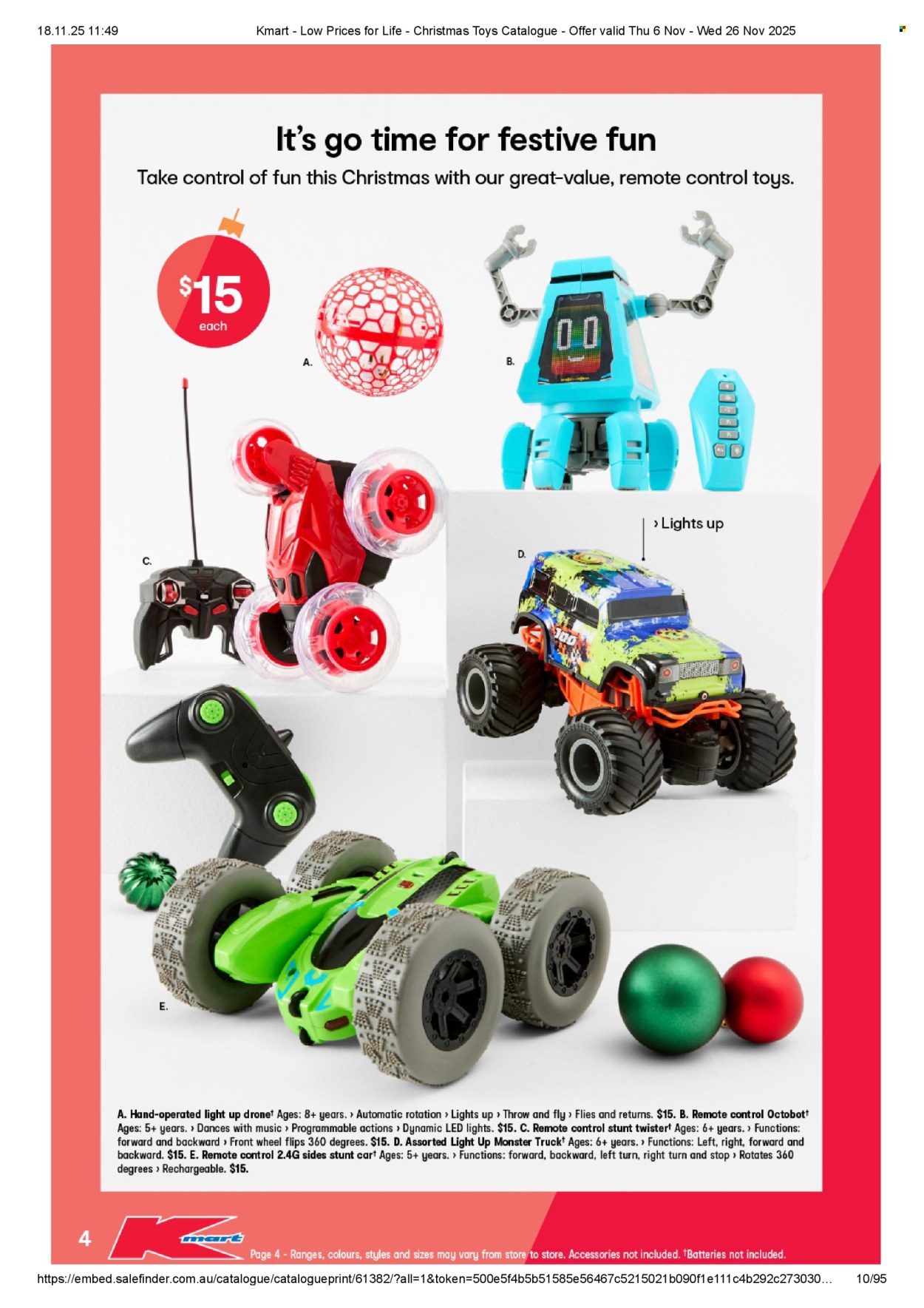 Kmart catalogue - 6 Nov 2025 - 26 Dec 2025. Page 5