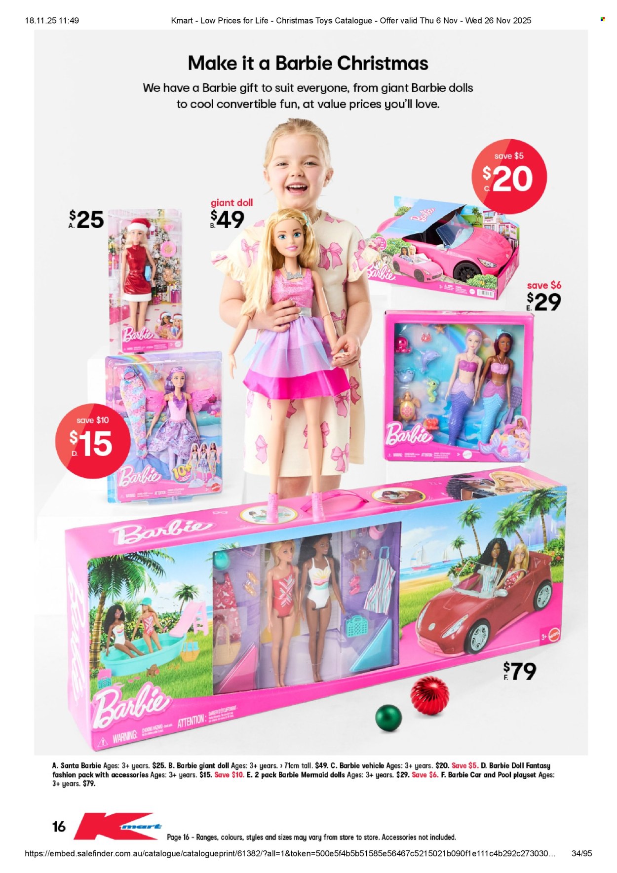 Kmart catalogue - 6 Nov 2025 - 26 Dec 2025. Page 17