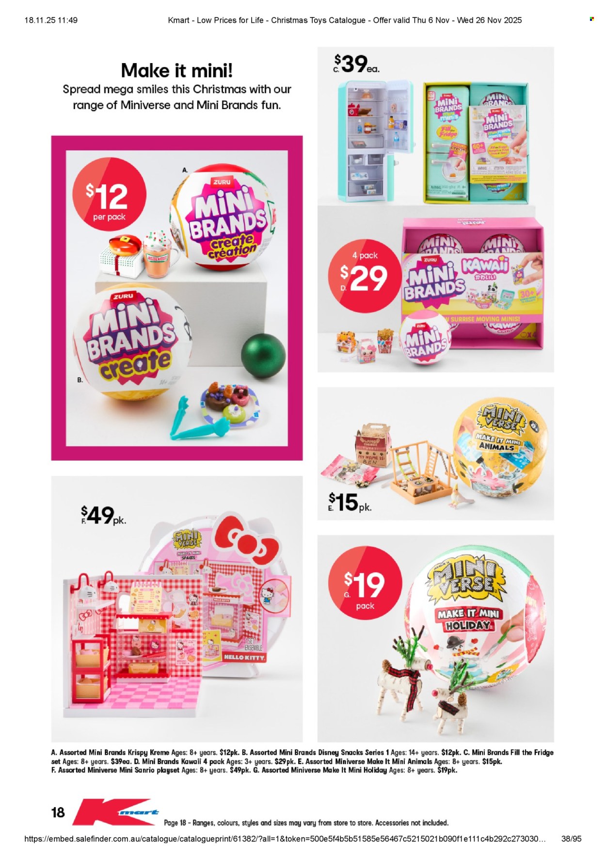 Kmart catalogue - 6 Nov 2025 - 26 Dec 2025. Page 19