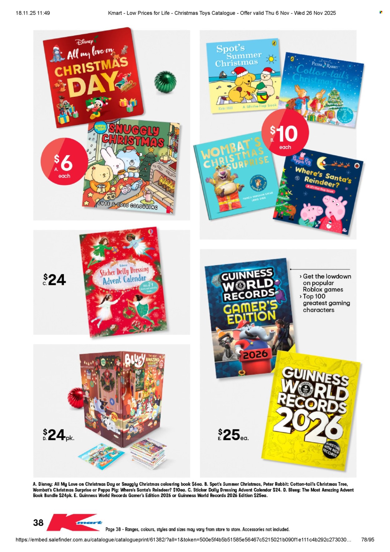 Kmart catalogue - 6 Nov 2025 - 26 Dec 2025. Page 39