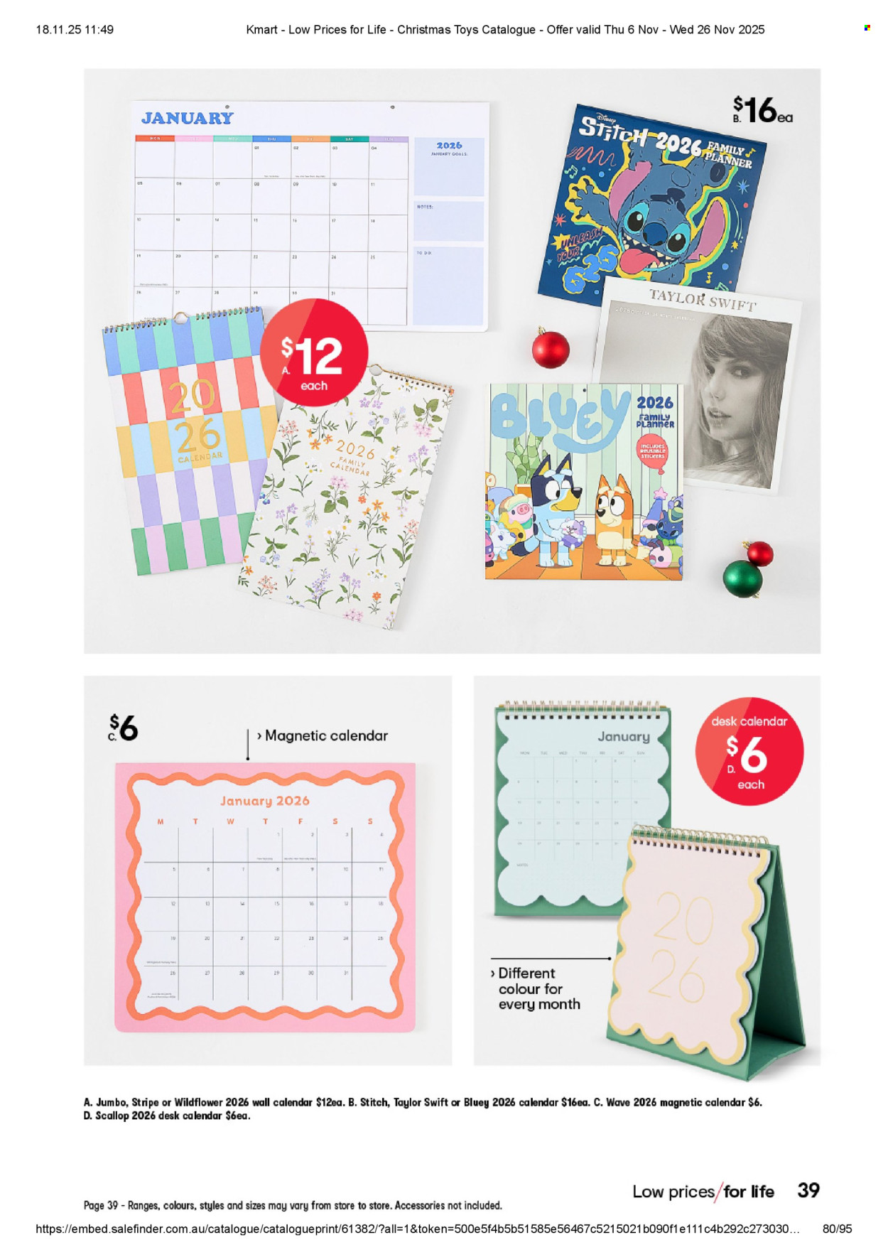 Kmart catalogue - 6 Nov 2025 - 26 Dec 2025. Page 40