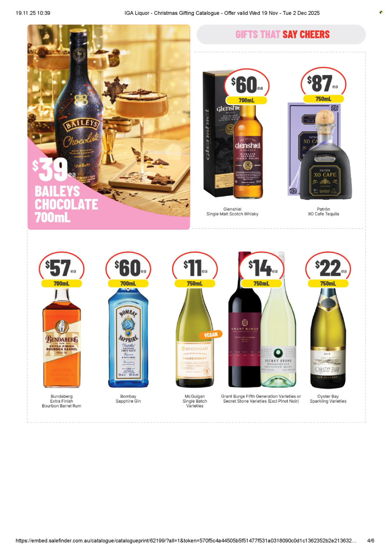 IGA LIQUOR catalogue - 19 Nov 2025 - 2 Dec 2025. Page 4