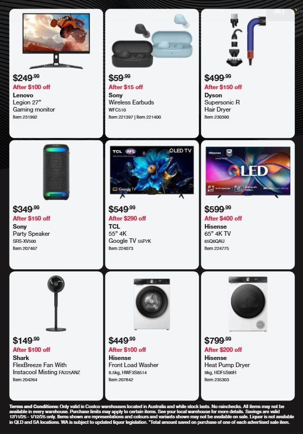 Costco catalogue - 17 Nov 2025 - 1 Dec 2025. Page 4
