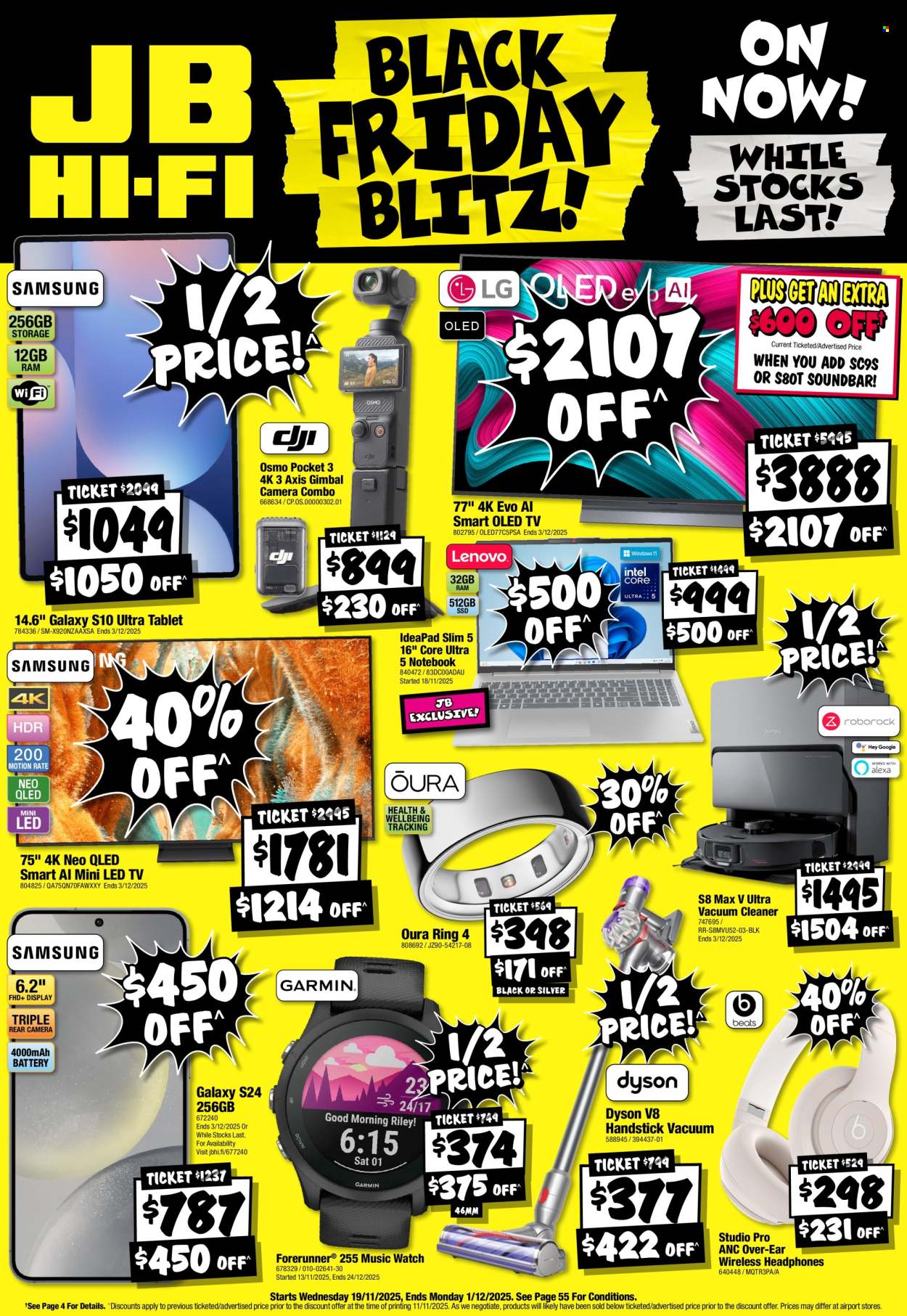 JB Hi-Fi catalogue - 19 Nov 2025 - 1 Dec 2025. Page 1