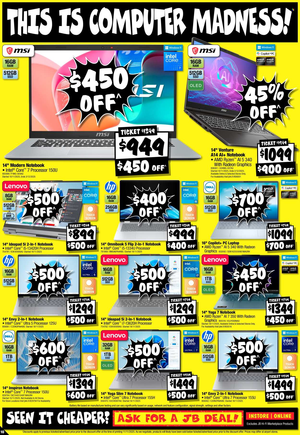 JB Hi-Fi catalogue - 19 Nov 2025 - 1 Dec 2025. Page 10