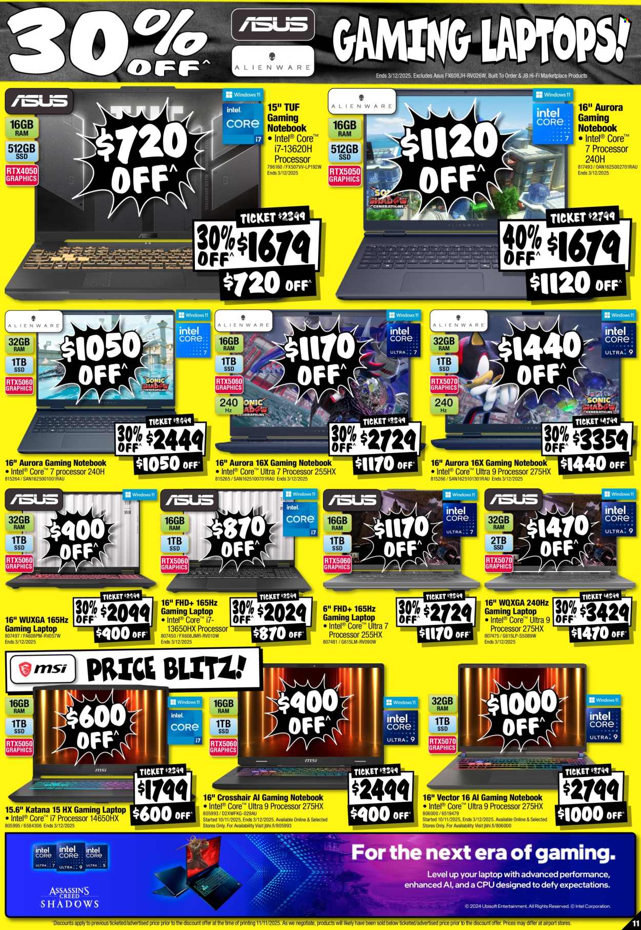 JB Hi-Fi catalogue - 19 Nov 2025 - 1 Dec 2025. Page 11