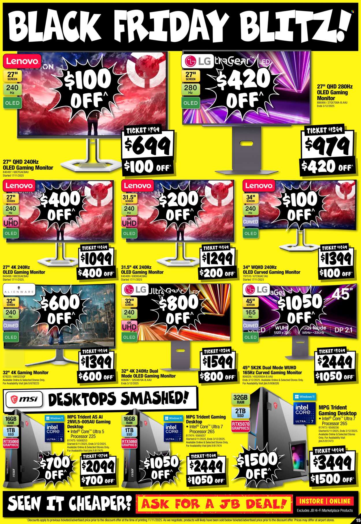 JB Hi-Fi catalogue - 19 Nov 2025 - 1 Dec 2025. Page 15