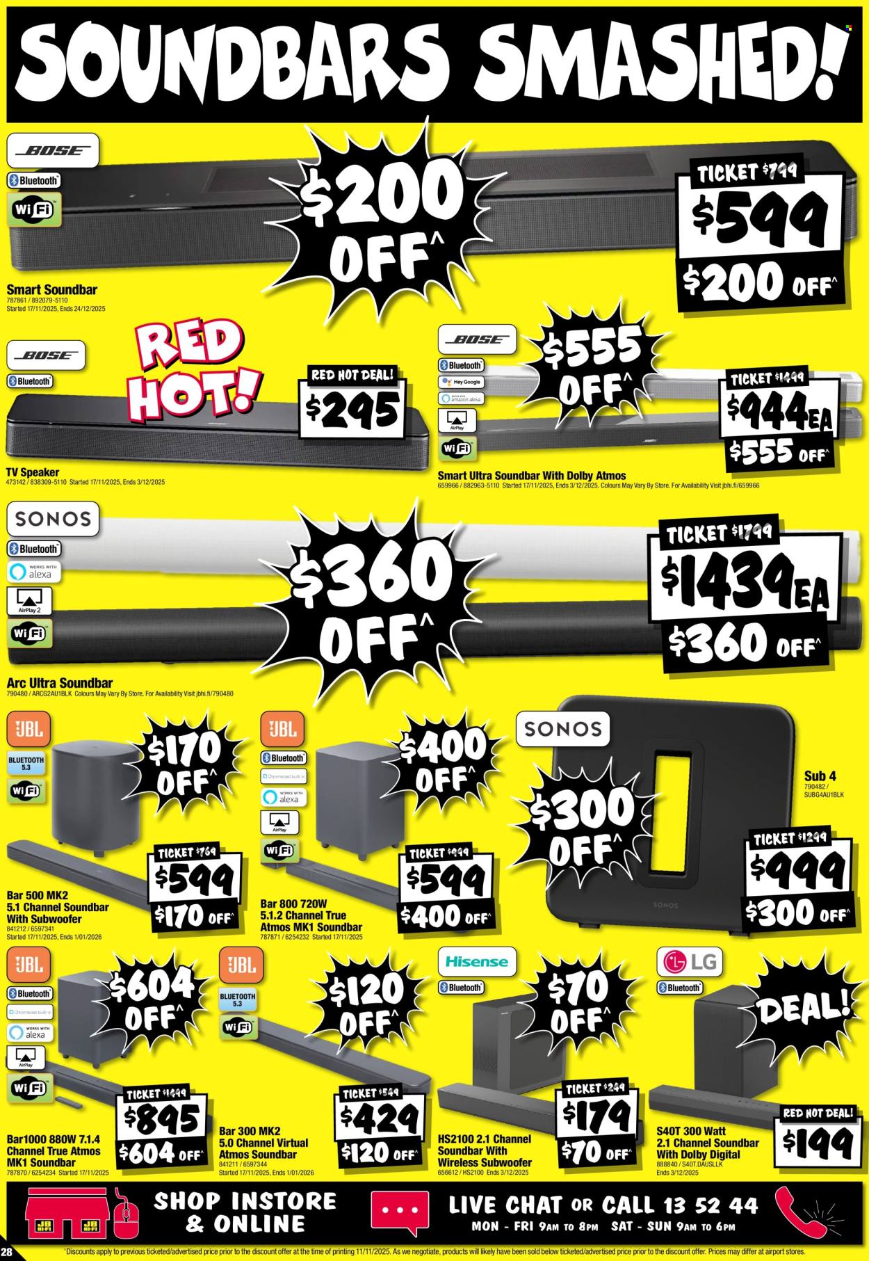 JB Hi-Fi catalogue - 19 Nov 2025 - 1 Dec 2025. Page 28