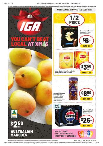 thumbnail - IGA catalogue