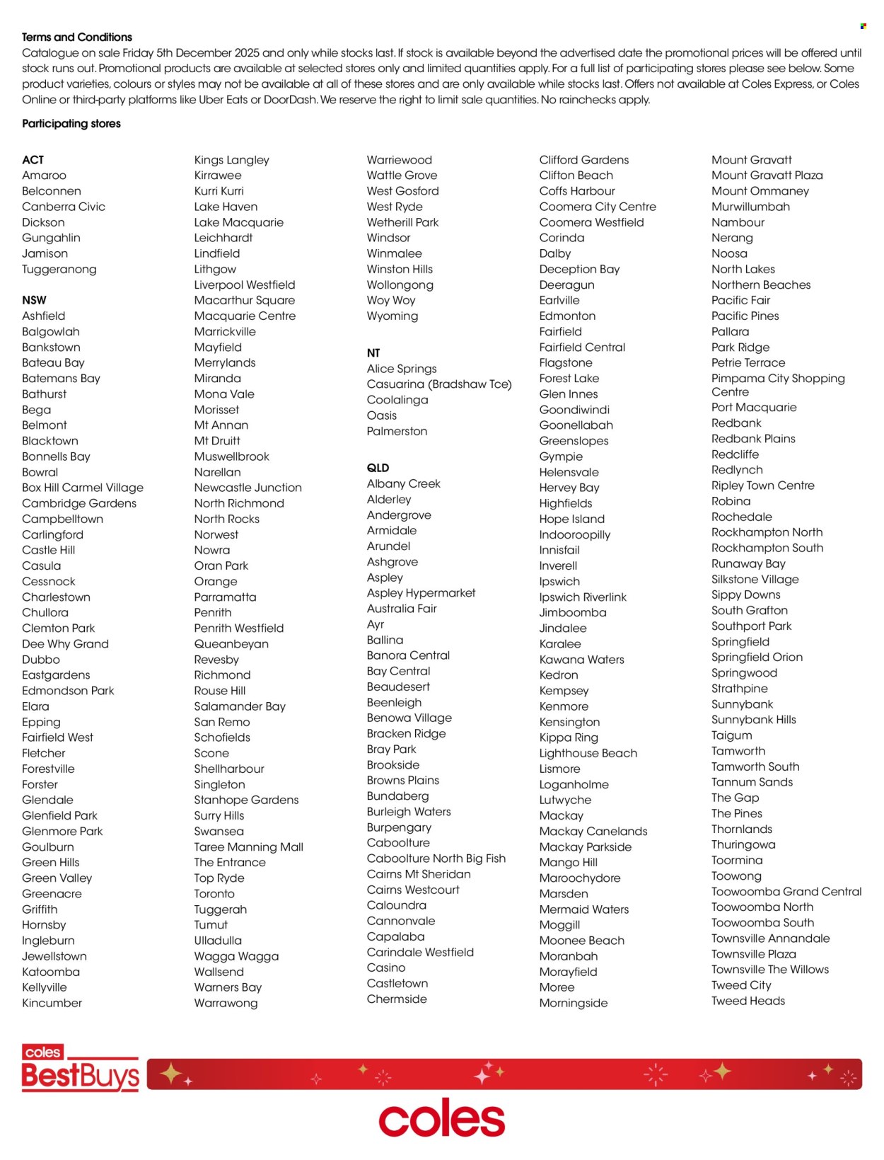 Coles catalogue - 5 Dec 2025 - 18 Dec 2025. Page 11