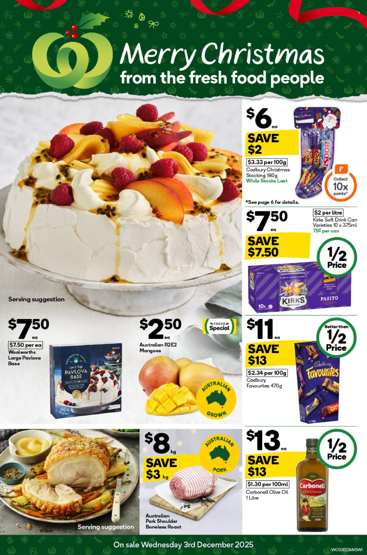 Woolworths catalogue - 3 Dec 2025 - 9 Dec 2025. Page 1