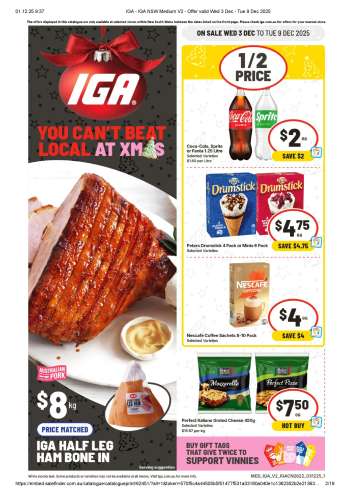 IGA Catalogue - 3 Dec 2025 - 9 Dec 2025.
