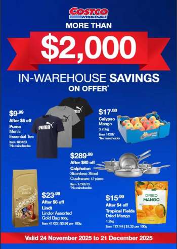thumbnail - Costco catalogue