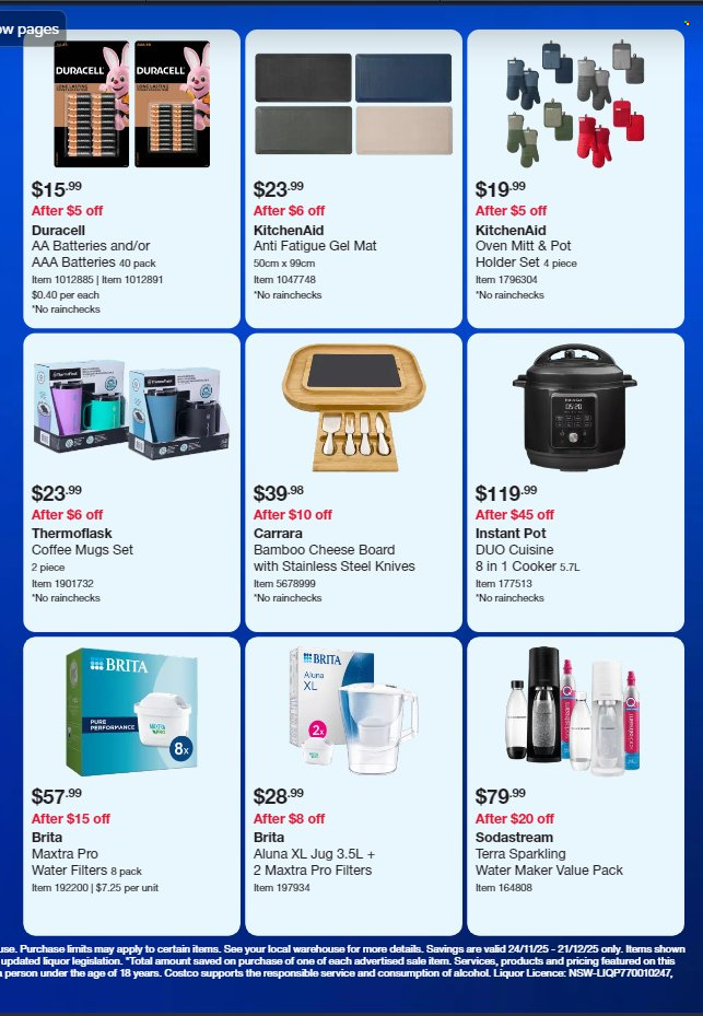 Costco catalogue - 24 Nov 2025 - 21 Dec 2025. Page 3