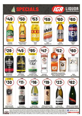 IGA LIQUOR Catalogue - 3 Dec 2025 - 9 Dec 2025.