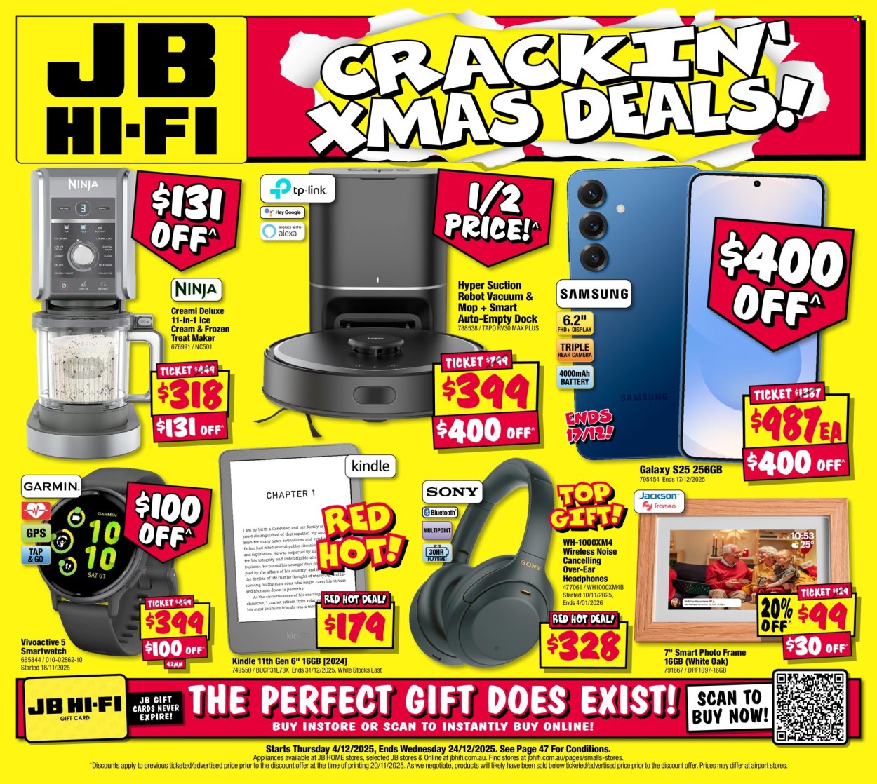 JB Hi-Fi catalogue - 4 Dec 2025 - 24 Dec 2025. Page 1