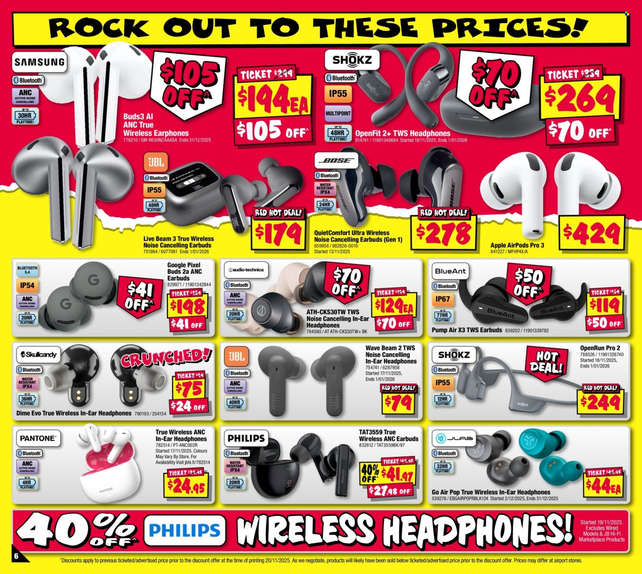JB Hi-Fi catalogue - 4 Dec 2025 - 24 Dec 2025. Page 6