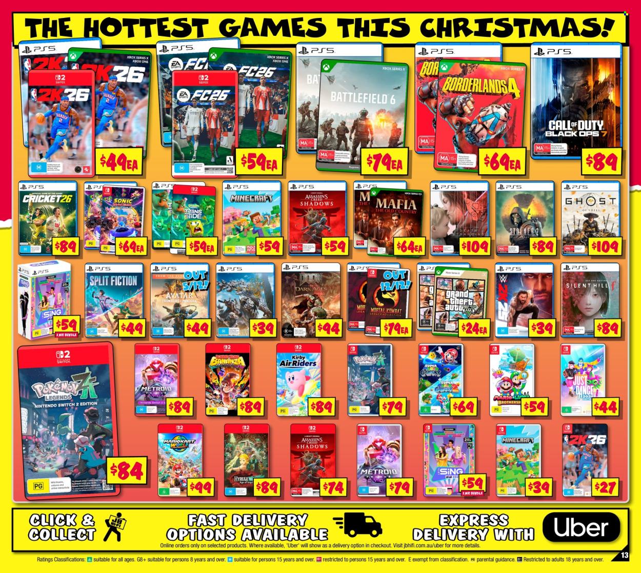JB Hi-Fi catalogue - 4 Dec 2025 - 24 Dec 2025. Page 13