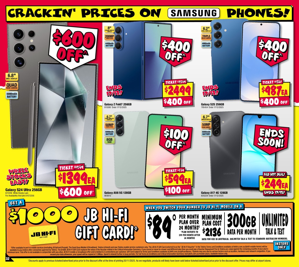 JB Hi-Fi catalogue - 4 Dec 2025 - 24 Dec 2025. Page 32