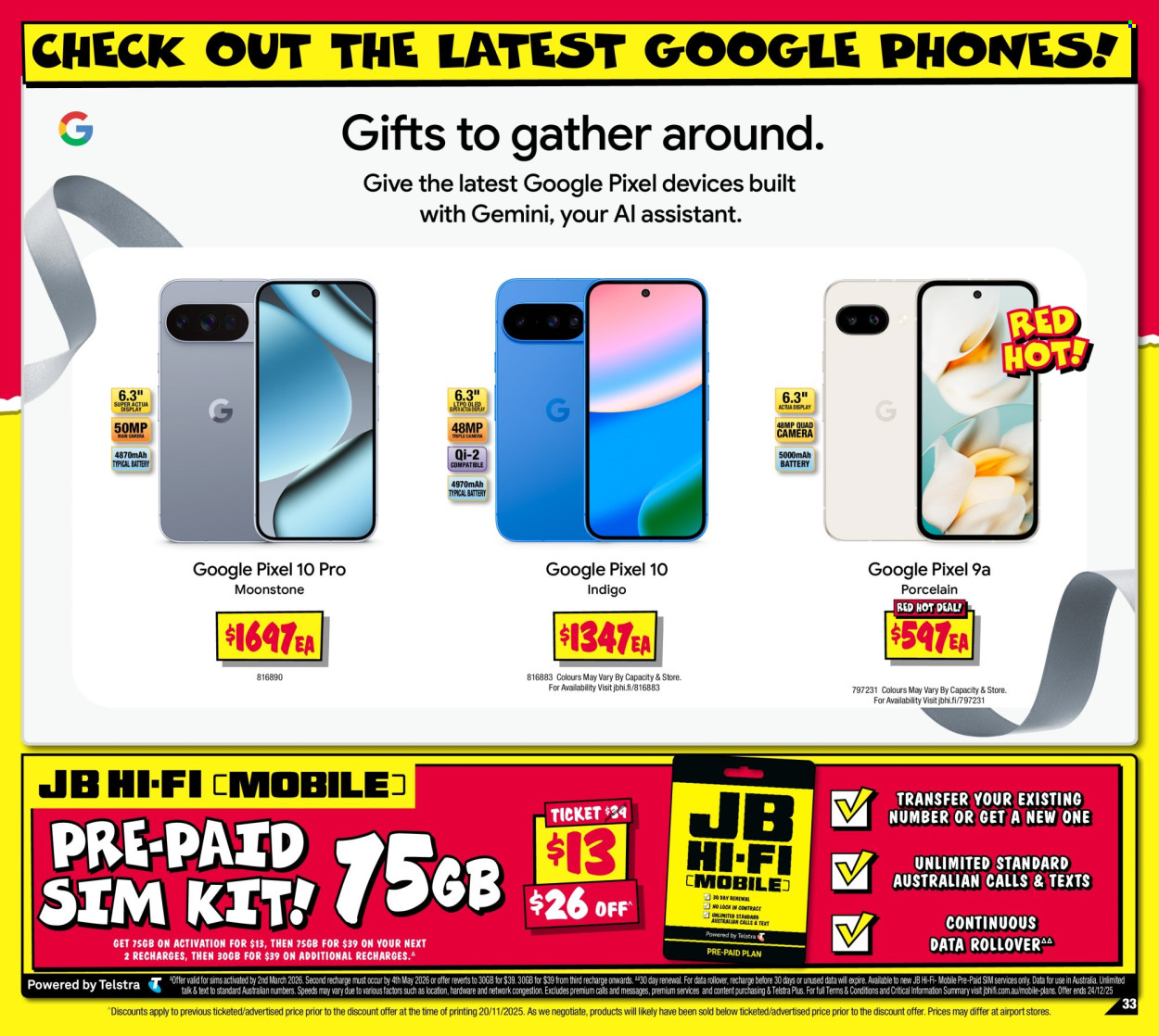 JB Hi-Fi catalogue - 4 Dec 2025 - 24 Dec 2025. Page 33